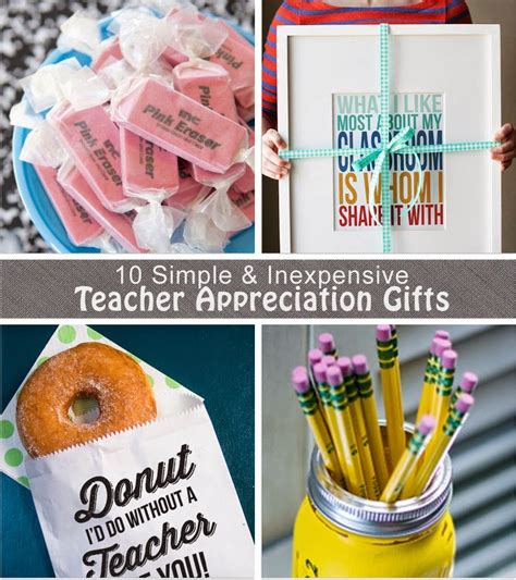Crafty Teacher Lady 10 Inexpensive Teacher Appreciation T Ideas