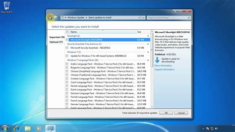 Windows 7 Ultimate Installing Updates Youtube