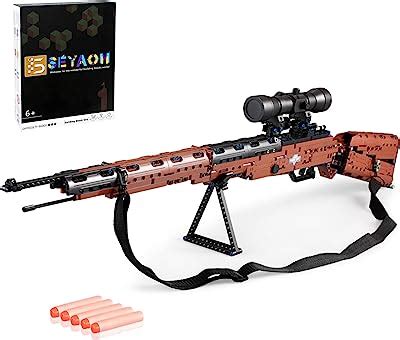 Amazon Com CampCo Sniper Rifle Remington Building Blocks Green Large