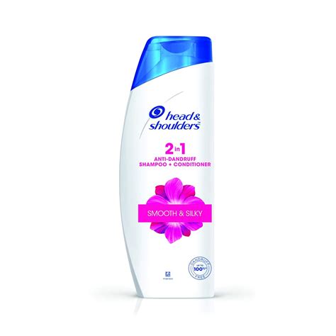 Head And Shoulders Smooth And Silky 2 In 1 Anti Dandruff Shampoo Conditioner 180ml