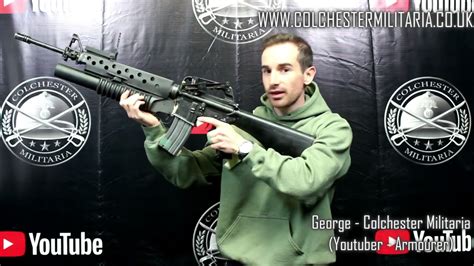 Deactivated M16a1 M203 Launcher Youtube