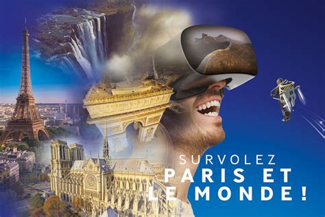 Billet Daccès à Flyview Survol Virtuel De Paris Avec Casque à