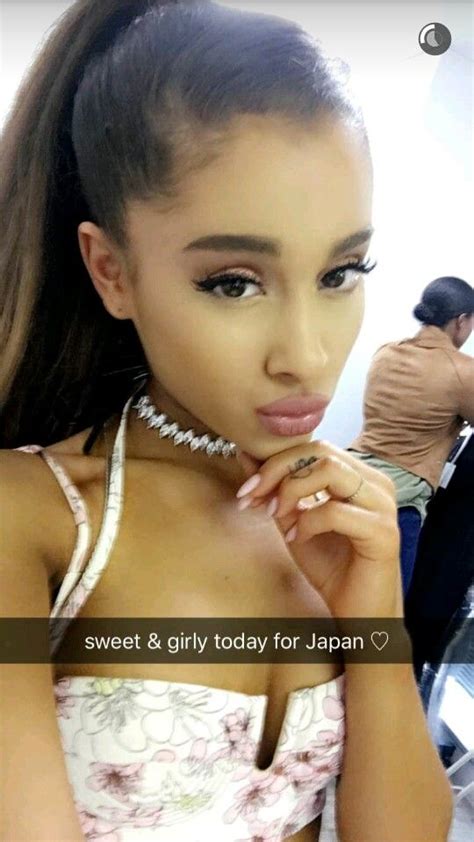 Ariana Grande In Japan Via Snapchat Ariana Grande Wears Ong Oaj Pairam Complete Look On Japanese