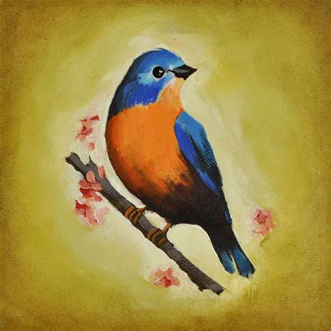 Pin By Tiffani Johnson On Arts And Crafts Birds Painting Bird Painting