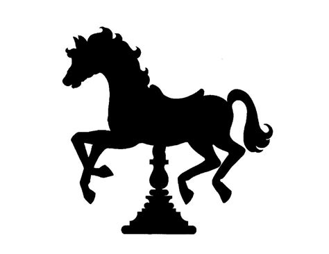 Free Carousel Horse Silhouette Download Free Carousel Horse Silhouette