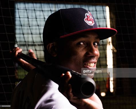 Greg Allen Of The Cleveland Indians Poses For A Portrait At The