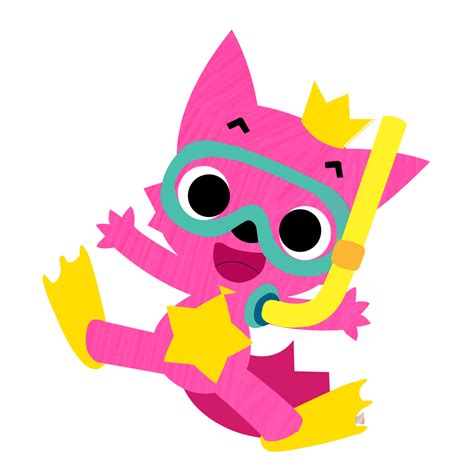 Personagens Baby Shark - Pink Fong png image