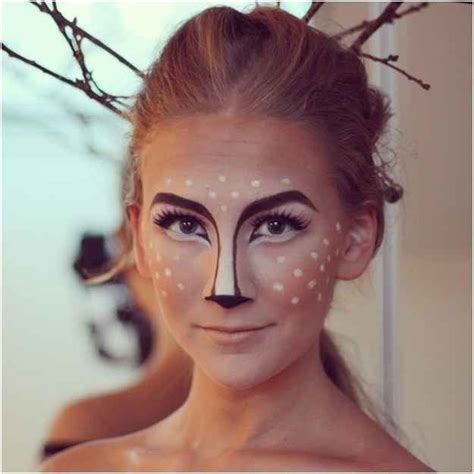 16 Deer Makeup And Antler Ideas For The Cutest Halloween Costume Deer