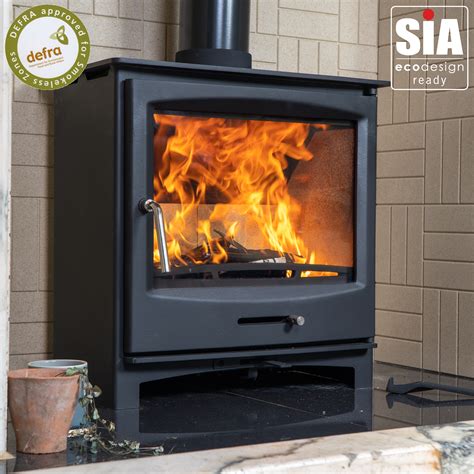 Panoramic Multi Fuel 5kw Stove Defra Approved Ecodesign 5 Year