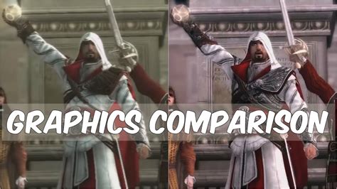 Assassins Creed The Ezio Collection Remastered Vs Old Games