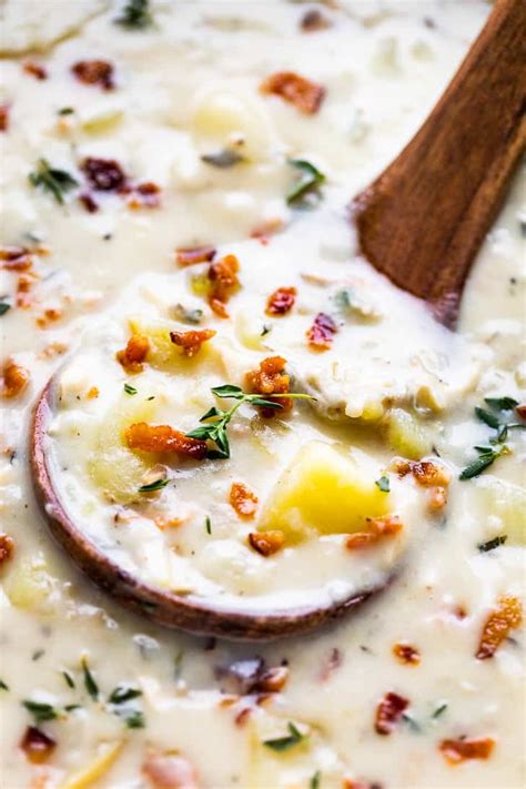 Creamy Dairy Free Clam Chowder Whole30 Get Inspired Everyday