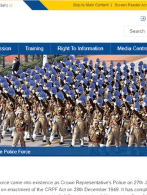 Crpf Si Asi Recruitment Apply For Sub Inspector And Asst Sub