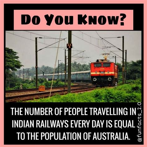 pin by tech feast on facts for all in 2020 indian railways travel facts