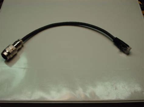 Kenwood Ts 480 Microphone Adapter Cable Replaces Mj 88 Ebay
