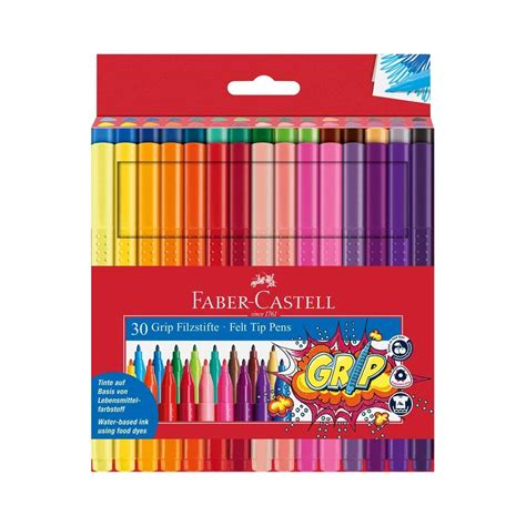 Buy Faber Castell Felt Colour Tip Pen Set Of 30 Online Shop