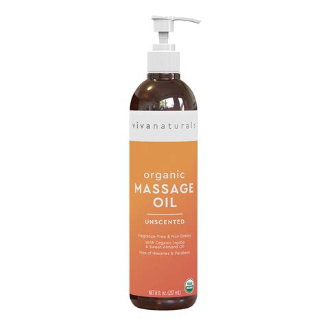 organic massage oil viva naturals