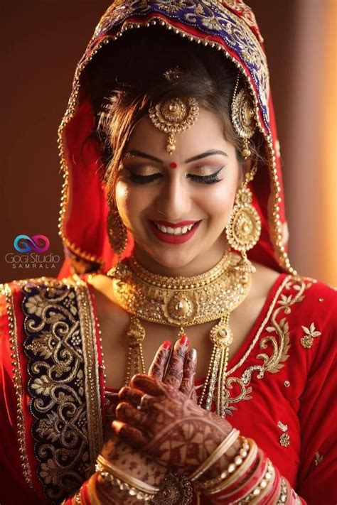 Beautiful Bride Indian Bridal Fashion Indian Bridal Makeup Wedding