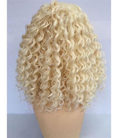 Curly Blonde Wig With Bangs Costume Wigs Star Style Wigs Uk