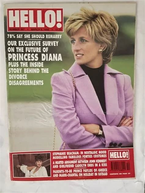 Hello Magazine 397 9 March 1996 Princess Di Stephanie Beacham