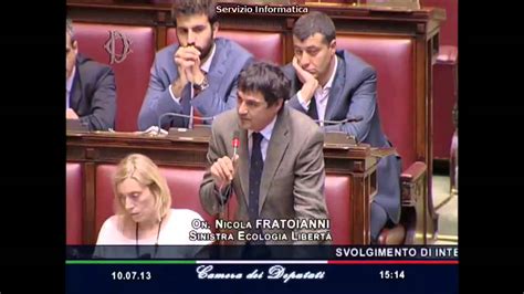 On Nicola Fratoianni Question Time Sul Tema Immigrazione YouTube