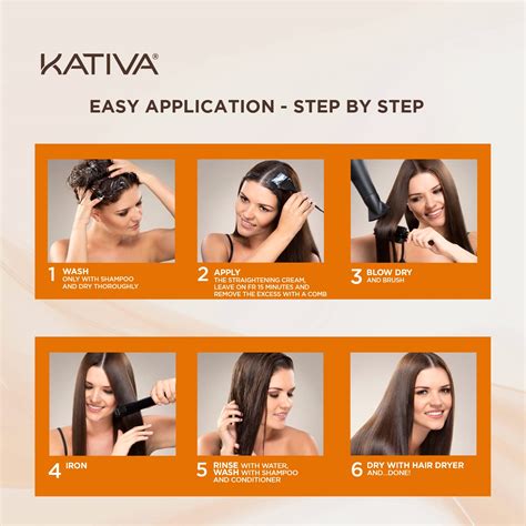 Mua Kativa Brazilian Straightening Kit Weeks Of Home Use Professional Straightening With