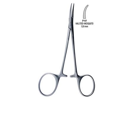 Haemostatic Forceps Halsted Mosquito Curved 120 Mm Citagenix