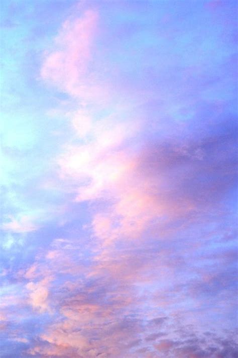 Pastel Sky Clouds Cotton Candy Sky