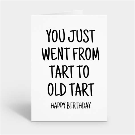 Funny Birthday Card For Her Rude Cheeky Adult Humour Joke Etsy Uk