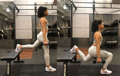 Bulgarian Split Squat The 10 Best Dumbbell Exercises To Build Leg