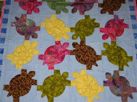 New Turtles Or Turtling Around Baby Quilt By Tututoteboutique Turtle