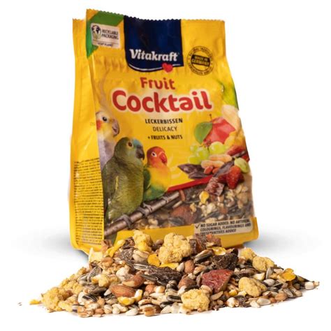 Vitakraft Fruit Cocktail With Nuts Parrot Treat G Parrot Essentials