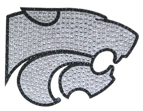 Kansas State Wildcats Bling Auto Emblem Car Emblem Kansas State