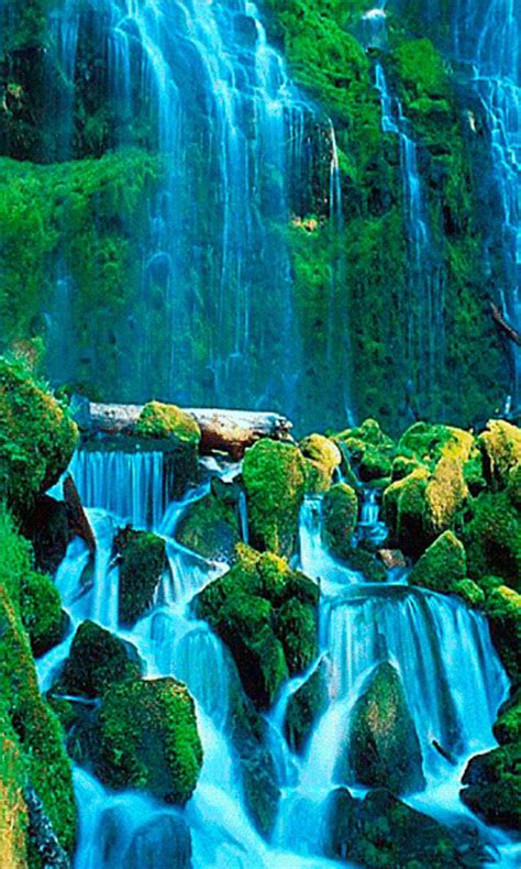 Blue Waterfall Live Wallpaper Appstore For Android