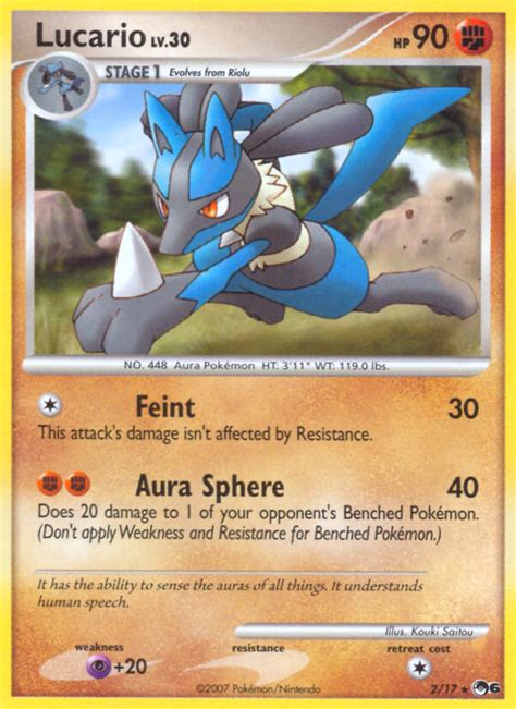 Shop comc's extensive selection of pokemon cards from 2007. Lucario #2 POP Series 6 - Pokefol.io - Current & Historical Prices For Pokemon Cards