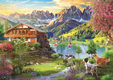 Anatolian 3000 Parça Dolomit Dağları Puzzle