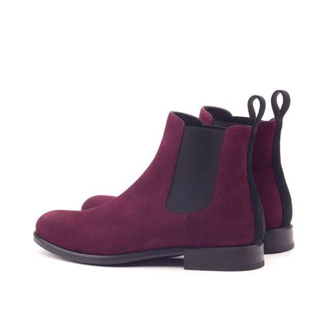 Chelsea boots are known for their versatility and can easily complement dressy and casual looks. Women's Chelsea Boot - Suede Dark Red in 2019 | Chelsea boots, Boots, Slip on boots