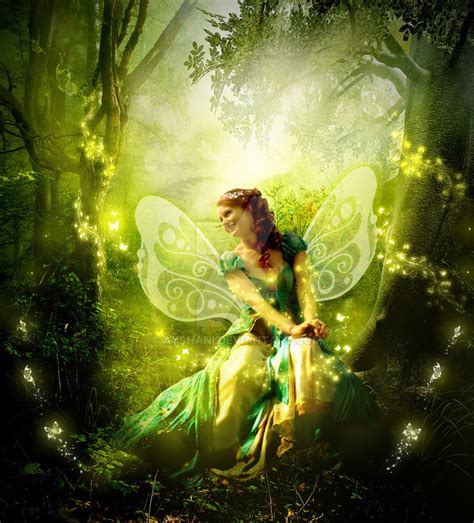 Fairies Of The Forest Magical Creatures Fan Art 41326982 Fanpop