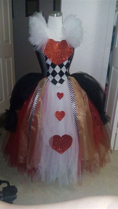 Queen Of Hearts Tutu Dress Etsy