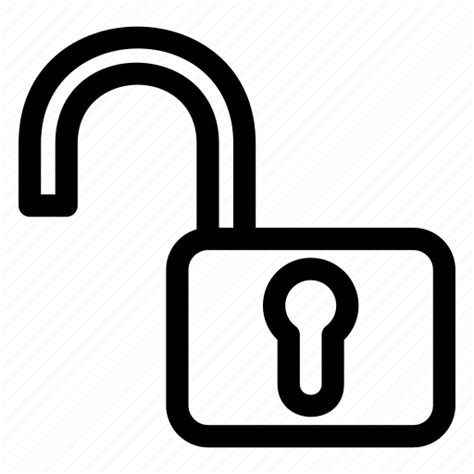 Unlock Key Open Security Safety Lock Icon Download On Iconfinder