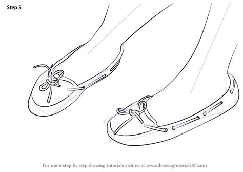 Learn How To Draw Feet With Shoes Everyday Objects Step By Step