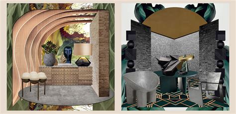 Interior Design Collage Project On Behance
