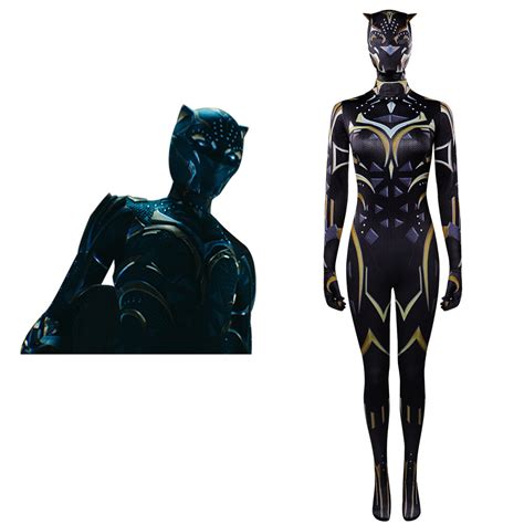 Black Panther Wakanda Forever New Black Panther Jumpsuits Cosplay Cos