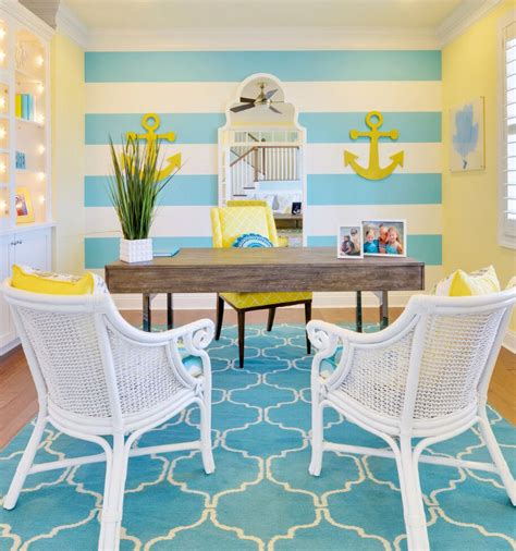 Cheerful Beach Cottage With Turquoise Color Scheme Home Bunch