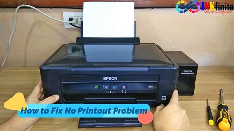 How To Fix No Print Out Problem In All Epson L Series Printer Inkfinite Youtube