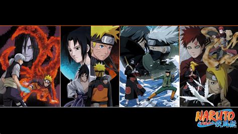 Naruto Characters Hd Desktop Wallpaper Widescreen High