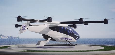 Japanese Evtol Developer Skydrive Unveils New Flying Car Model Meet The Sd 05 Two Seater