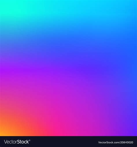 Colorful Smooth Gradient Color Background Vector Image