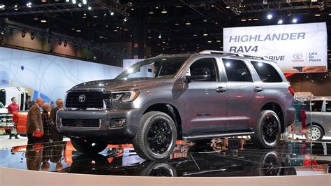 Find a new sequoia at a toyota dealership near you, or build & price your own toyota sequoia online today. 2018 Toyota Sequoia, Tundra TRD Sport models toughen up