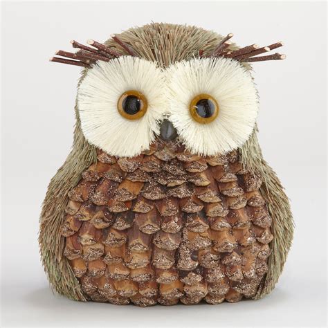 Pine Cone Owl Awesome These Would Look Cute Mounted On Bookends In A