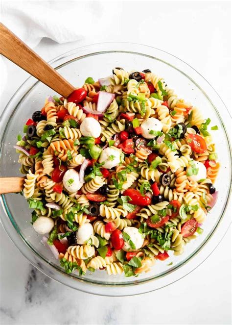 This Delicious And Easy Pasta Salad Is A Potluck Must Have Filled With